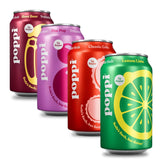 Poppi Prebiotic Soda, The Classics, 12 Oz, 12 Pack