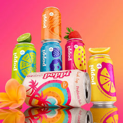 Poppi Prebiotic Soda, Bombshells, 12 Oz, 12 Pack