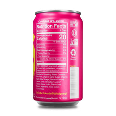 Poppi Prebiotic Soda, Strawberry Lemon, 7.5 Fl Oz, 24 Pack