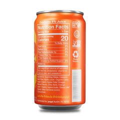 Poppi Prebiotic Soda, Orange, 7.5 Fl Oz, 24 Pack