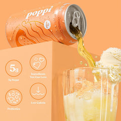 Poppi Prebiotic Soda, Crowd Pleasers, 12 Oz, 12 Pack