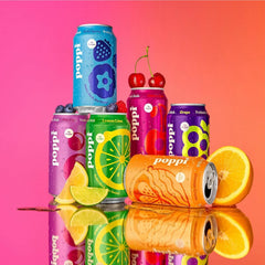 Poppi Prebiotic Soda, Crowd Pleasers, 12 Oz, 12 Pack