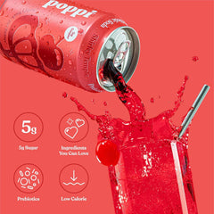 Poppi Prebiotic Soda, Major Mix, 12 Oz, 12 Pack