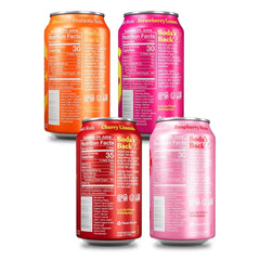 Poppi Prebiotic Soda, Short List, 12 Oz, 12 Pack