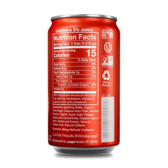 Poppi Prebiotic Soda, Classic Cola, 7.5 Fl Oz, 24 Pack