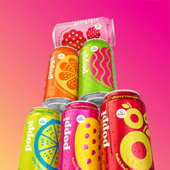 Poppi Prebiotic Soda, Fun Favorites, 12 Oz, 12 Pack
