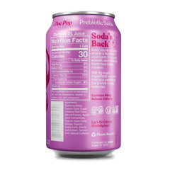 Poppi Prebiotic Soda, Sparkling Water & Fruit Juice, Doc Pop, 12 Oz, 12 Pack