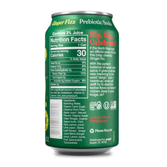 Poppi Prebiotic Soda, Ginger Fizz, 12 Oz, 12 Pack