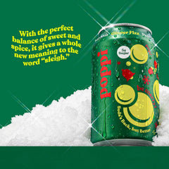 Poppi Prebiotic Soda, Ginger Fizz, 12 Oz, 12 Pack