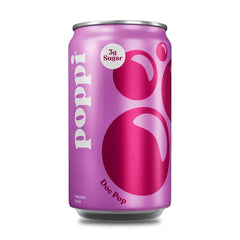 Poppi Prebiotic Soda, Doc Pop, 7.5 Fl Oz, 24 Pack