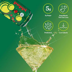 Poppi Prebiotic Soda, Ginger Fizz, 12 Oz, 12 Pack